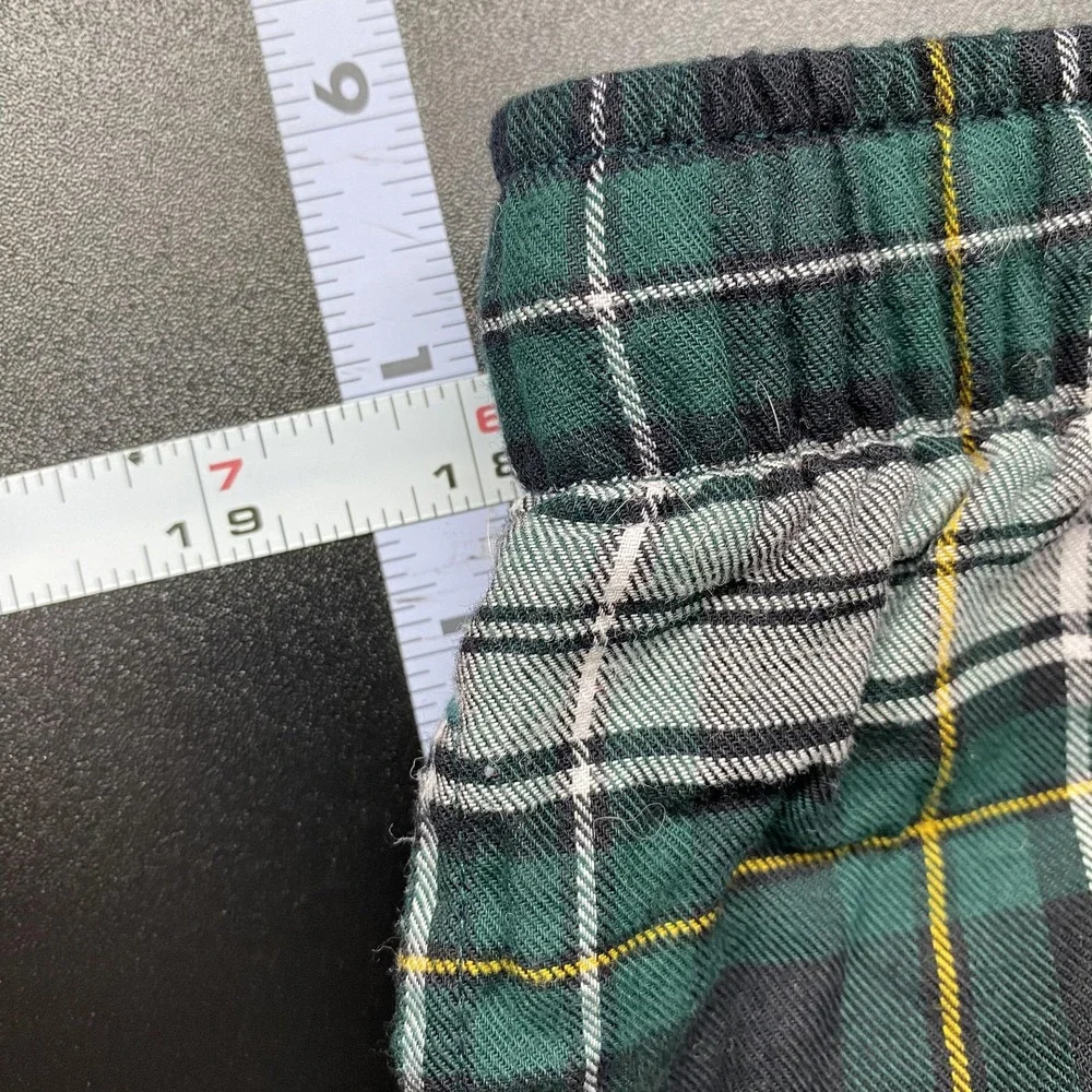 Polo Ralph Lauren Pajama Pants Mens XL Green‎ Plaid Sleepwear Drawstring Lounge